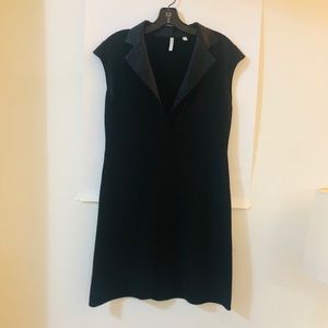 Elie Tahari Midi Wool Dress